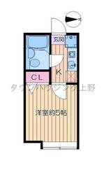 プチクレール北綾瀬Ｄの物件間取画像